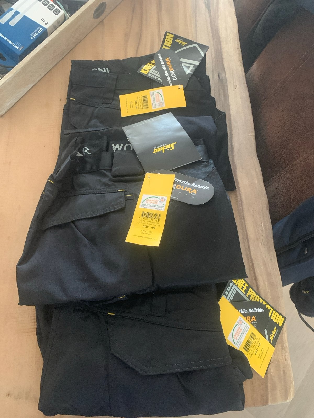 Snickers Workwear Craftsmen Trousers DuraTwill Maat 108, Ophalen of Verzenden, Nieuw, Heren, Broek