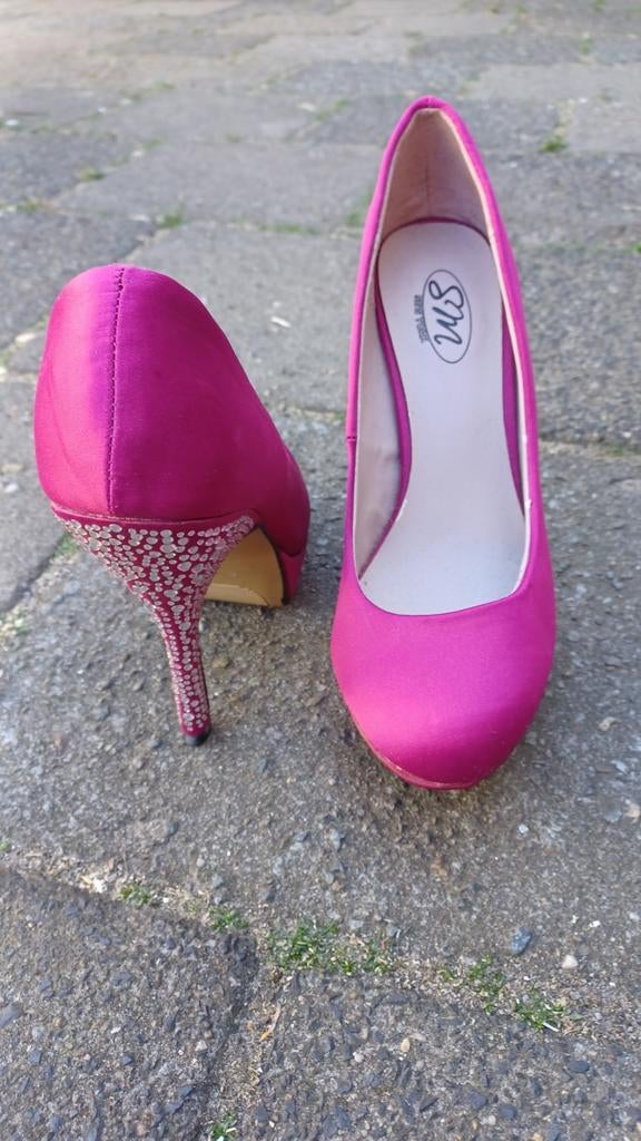 Roze hoge hakken, Ophalen, Nieuw, Roze