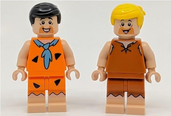Fred Flintstone Barney Rubble uit set 21316, Kinderen en Baby's, Speelgoed | Duplo en Lego, Nieuw, Ophalen of Verzenden