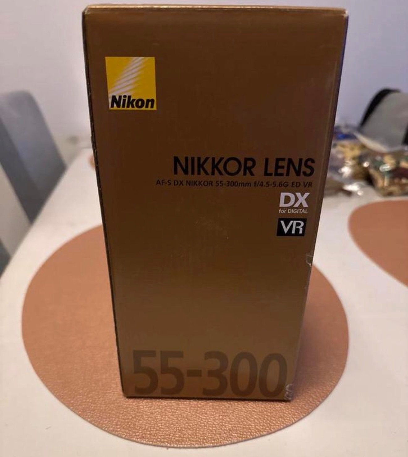 Nikon Nikkor 55-300mm objectief, Audio, Tv en Foto, Autofocus, Nikon, Zo goed als nieuw, Nikon F-mount