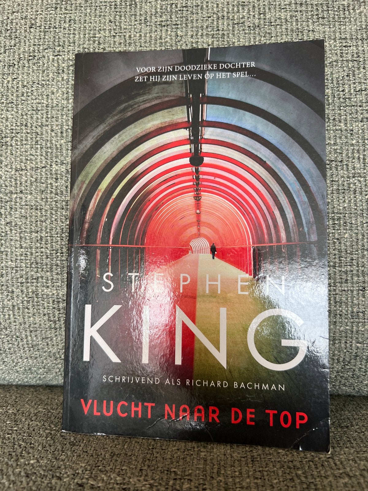 Vlucht naar de Top - Stephen King (Richard Bachman), Boeken, Ophalen of Verzenden, Gelezen, Nederland