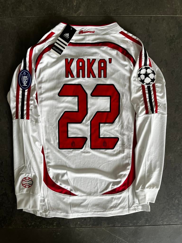 Kaka AC Milan 06/07 Kit #22, Wit, Ophalen of Verzenden, Zo goed als nieuw, Voetbal