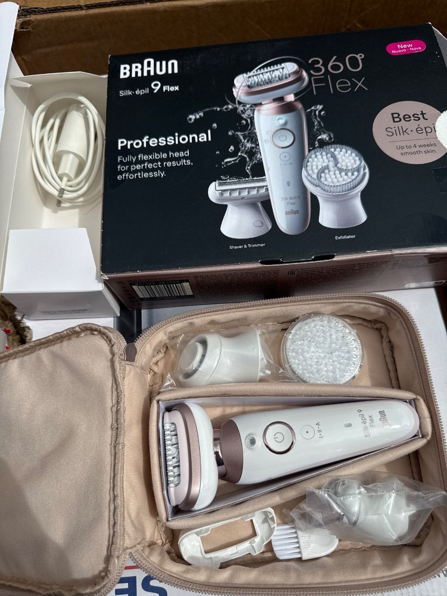 Braun Silk·épil 9 Flex - Epilator met Ladyshave opzetstuk -, -, -, Nieuw, Ophalen of Verzenden