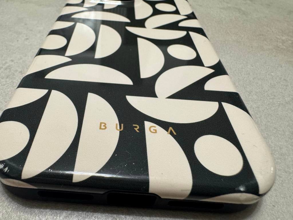 Burga telefoonhoesje voor iPhone 15 Pro Max, Kunststof, Zwart, Hoesje of Tasje, Ophalen of Verzenden