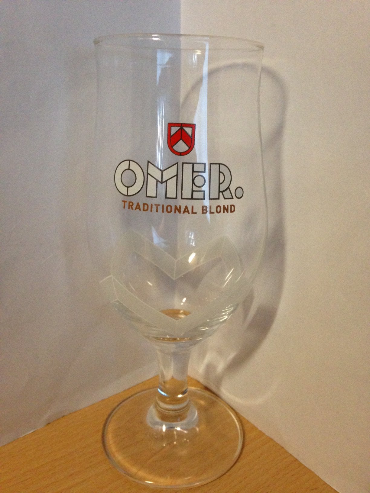 Omer proefglas 20cl blond bier bierglas, Ophalen of Verzenden, Zo goed als nieuw, Glas of Glazen, Overige merken
