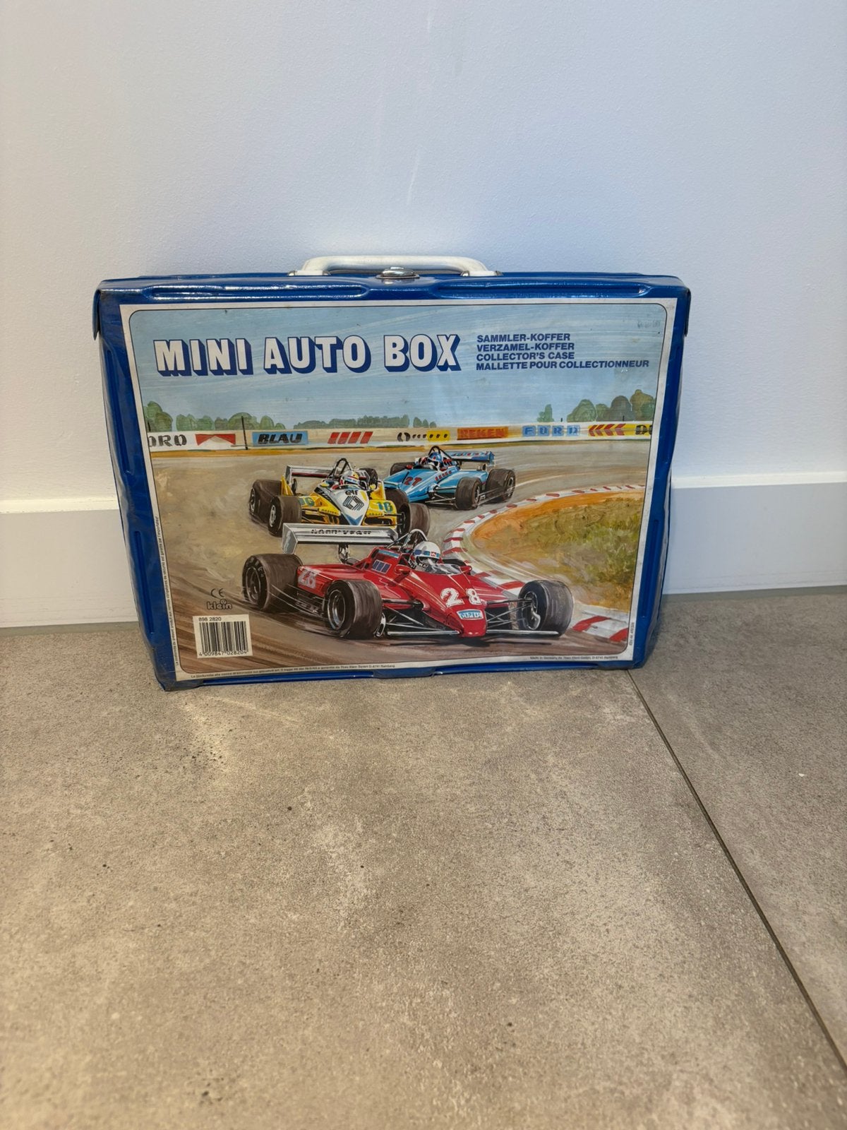 Mini auto box / Mini autobox vintage auto's Matchbox, Ophalen of Verzenden, Zo goed als nieuw