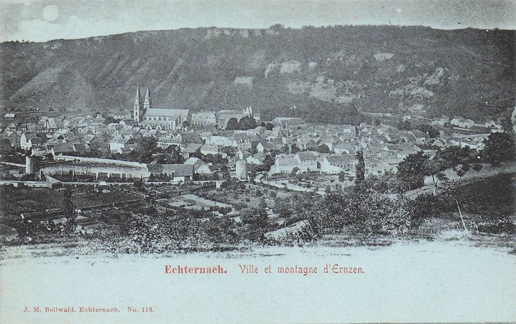 702-382-005 Echternach Ville Et Montagne D'Ernzen, Verzenden, Voor 1920, Overig Europa