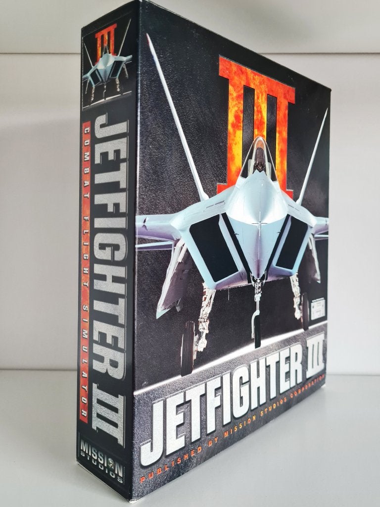 JetFighter III - PC Big Box, Spelcomputers en Games, Games | Pc, 1 speler, Ophalen of Verzenden, Zo goed als nieuw, Vanaf 12 jaar