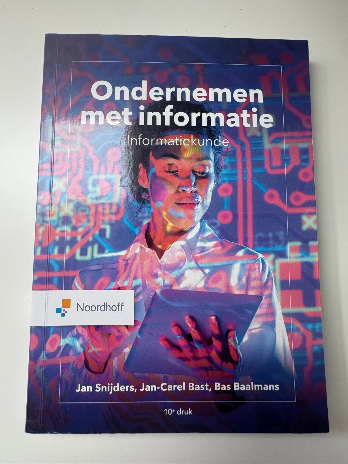 Ondernemen met informatie - Informatiekunde 10e druk, Ophalen of Verzenden, Gamma, Zo goed als nieuw, HBO