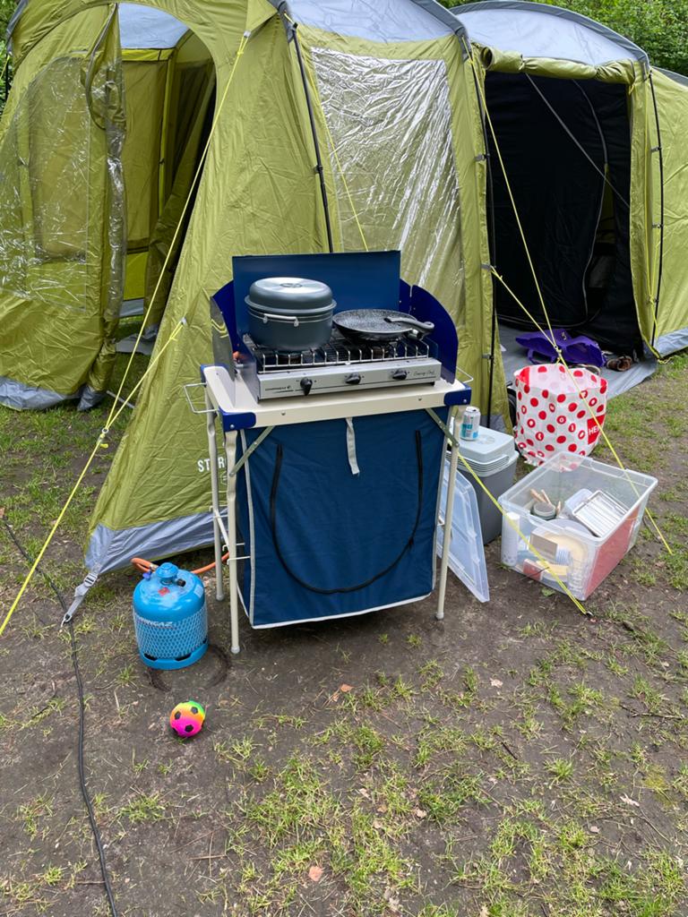 Vrijbuiter kooktafel Zeeland - Ideaal voor camping, Ophalen, Gebruikt