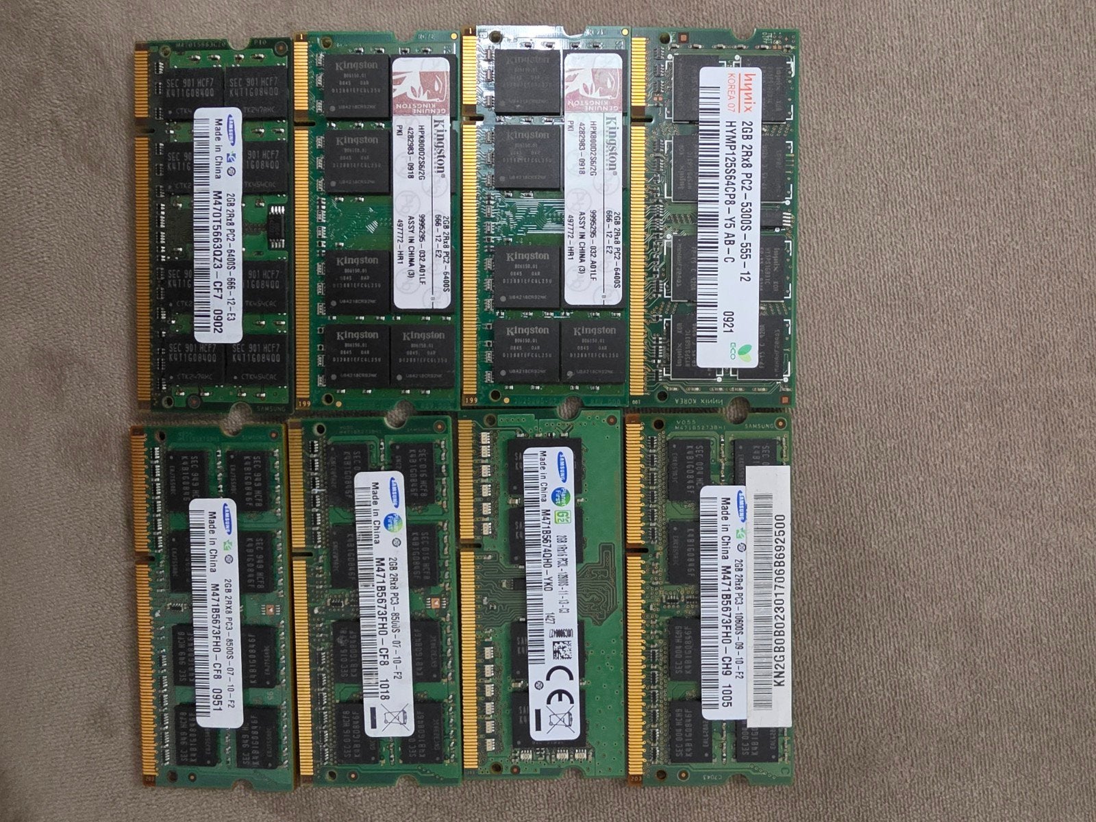 te koop ram-geheugen, Ophalen, Zo goed als nieuw, Overige soorten, Laptop