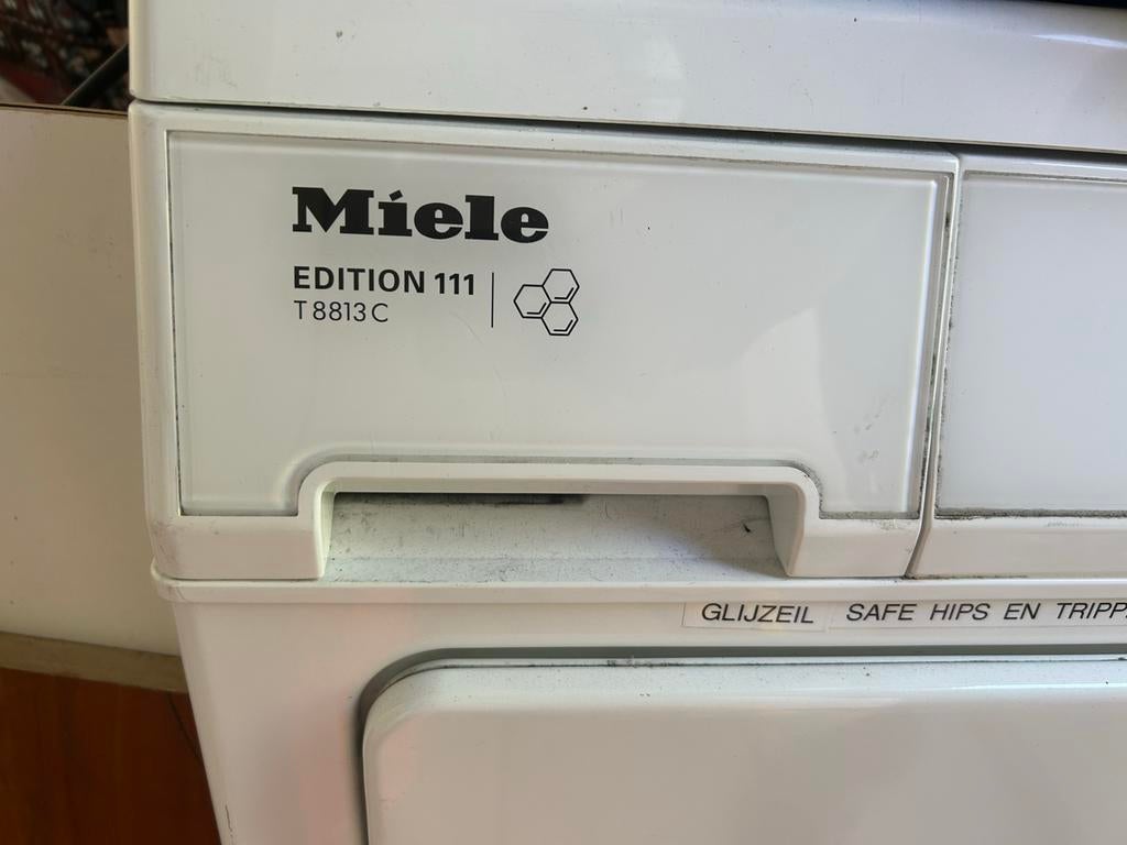 Miele T8813C Edition 111 Condensdroger, Ophalen, Wolprogramma, 6 tot 8 kg, Gebruikt