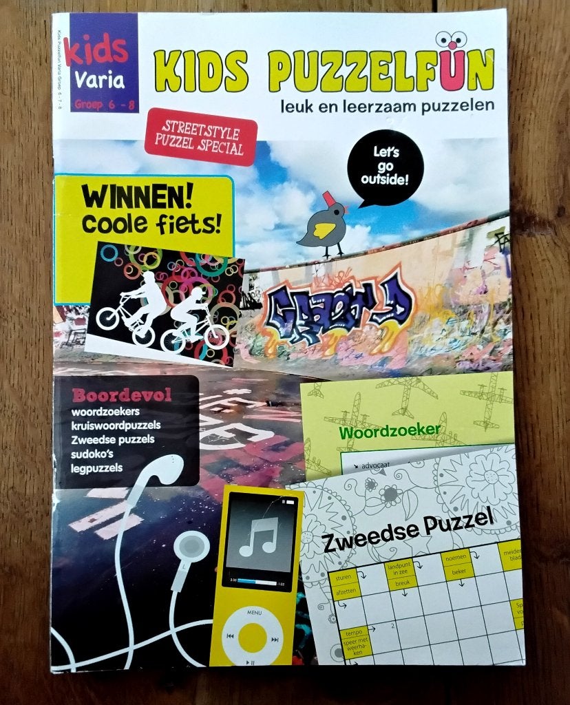 Kids puzzelfun Varia - groep 6 - 7 - 8 (2, Ophalen of Verzenden, Gebruikt, Puzzelen
