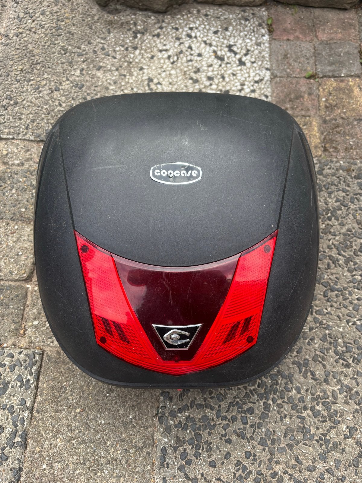 Coocase topkoffer voor scooter of motor, Motoren, Accessoires | Koffers en Tassen, Ophalen, Gebruikt
