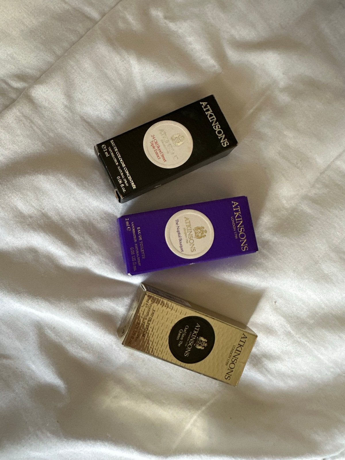 Atkinsons Mini Parfum Set - 3 x 2ml, Sieraden, Tassen en Uiterlijk, Ophalen of Verzenden, Nieuw