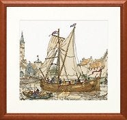 Borduurpakket Schip 237094, ., Nieuw, Ophalen of Verzenden, .