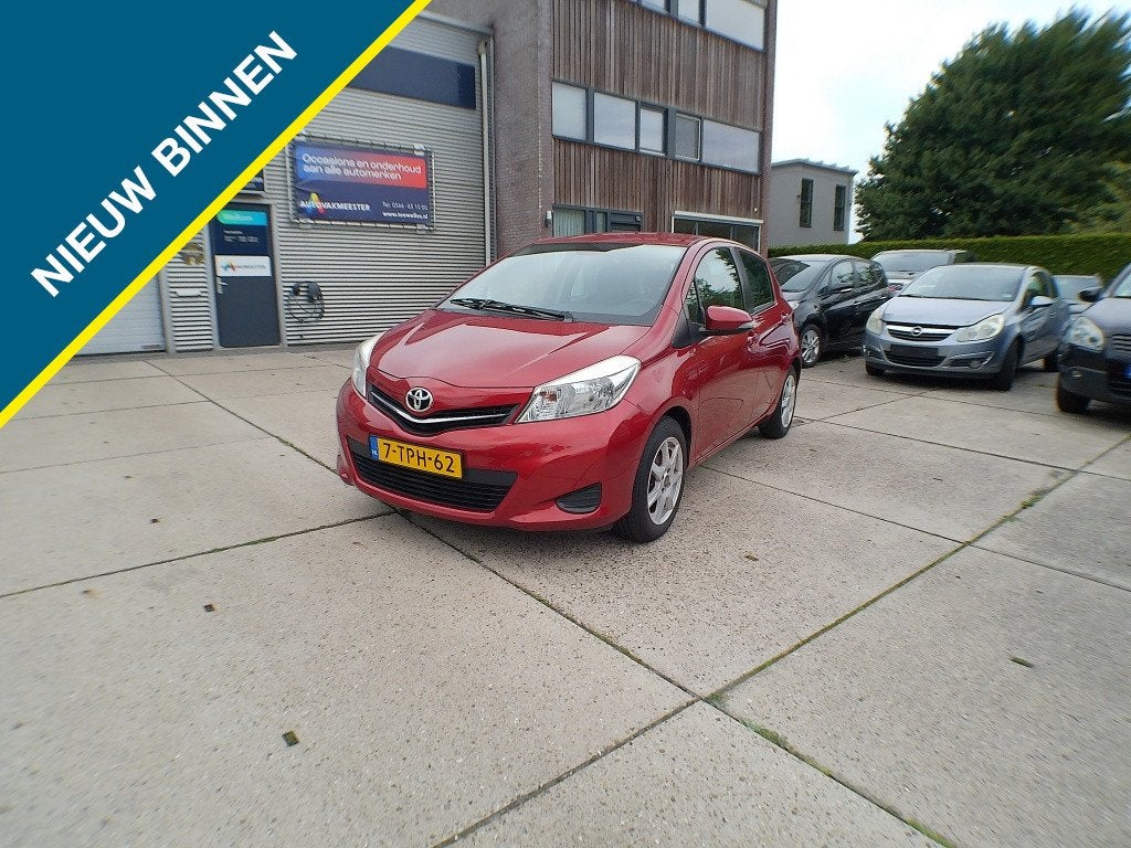 Toyota Yaris 1.0 VVT-i Now (bj 2014), Auto's, Euro 5, Stof, Origineel Nederlands, Bedrijf