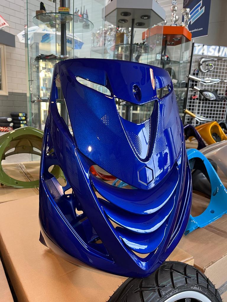 Piaggio Zip SP 2000 kappen set Porsche San Marino Blue, Fietsen en Brommers, Brommeronderdelen | Scooters, Nieuw, Piaggio, Kap