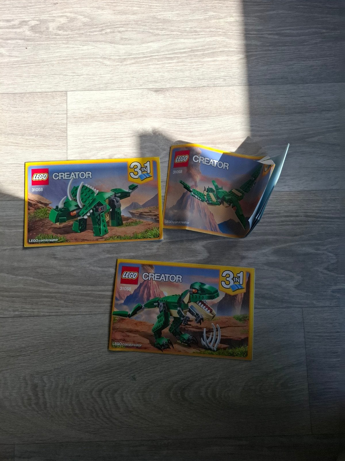 LEGO Creator 31058 Dinosaurus 3-in-1 Bouwset, Ophalen of Verzenden, Gebruikt, Overige merken