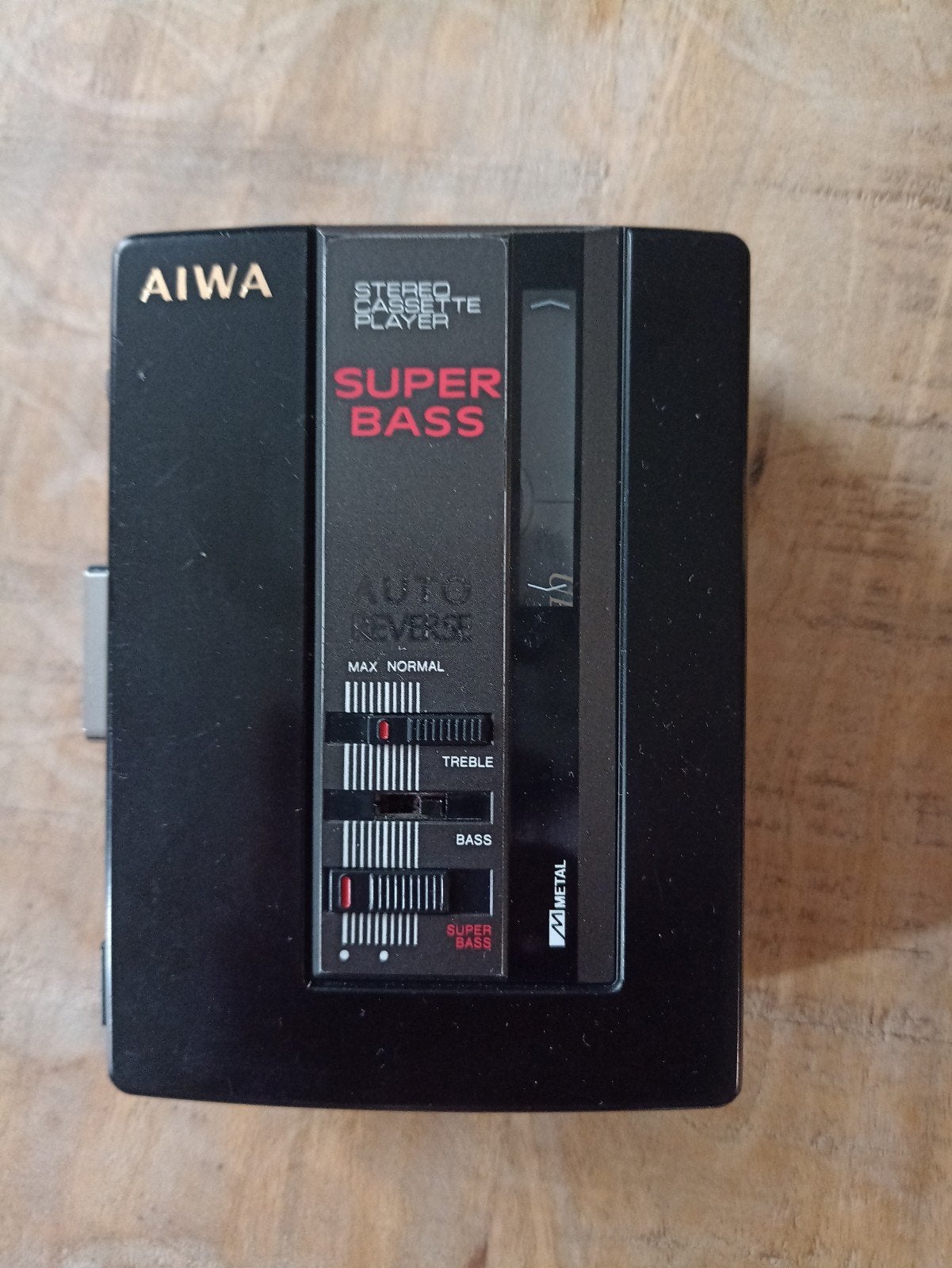 AIWA HS-G34 Stereo Cassette Player Walkman Super Bass, Ophalen of Verzenden, Walkman