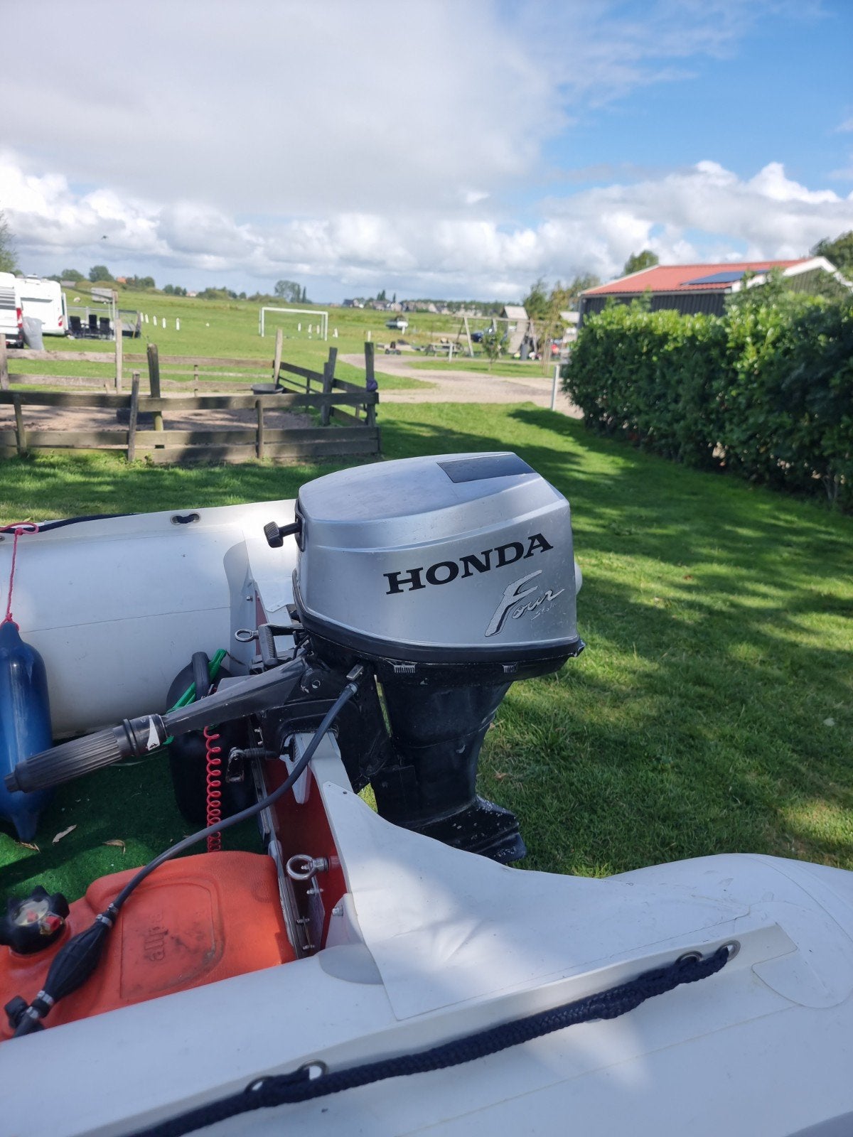 Honda 8 PK 4-takt buitenboordmotor kortstaart, Ophalen, Gebruikt, 5 tot 10 pk, Buitenboordmotor