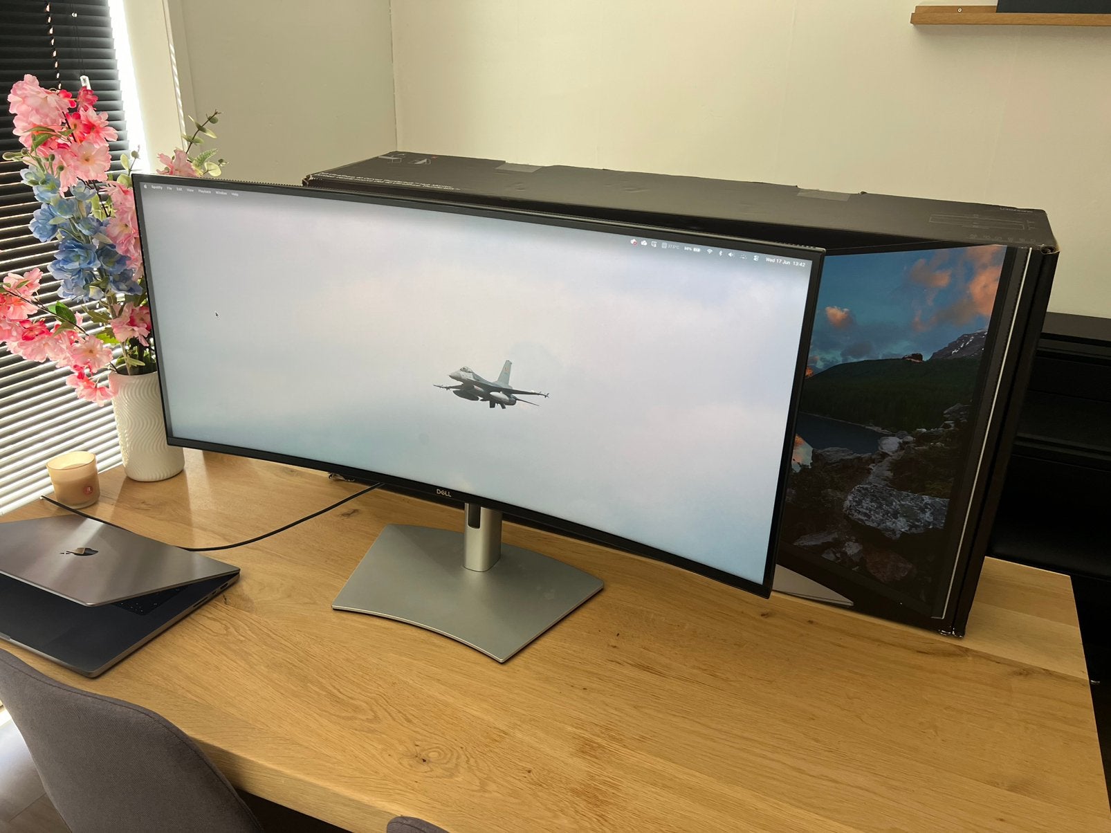 Dell Ultrasharp U3821DW Ultrawide Curved 38 inch, Computers en Software, Monitoren, Ophalen, IPS, Zo goed als nieuw, Overige resoluties