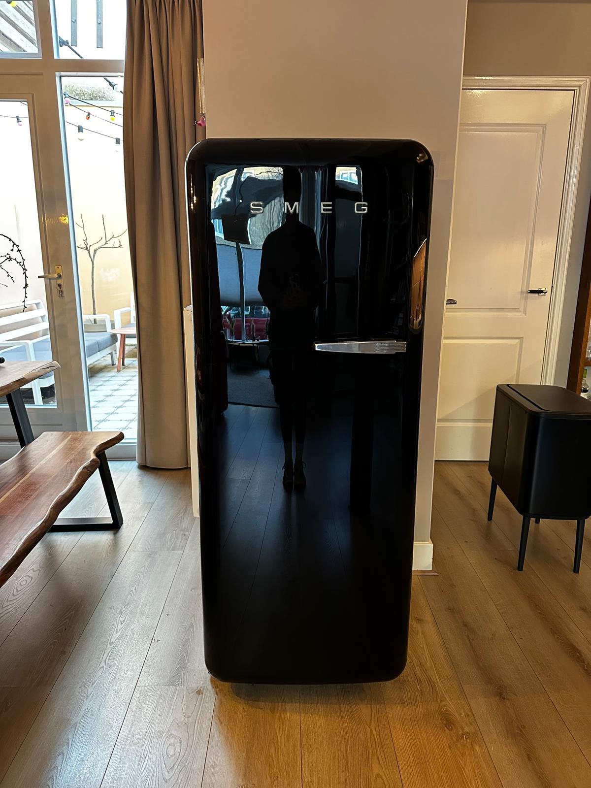 Smeg koelkast FAB28LNE1, Witgoed en Apparatuur, Koelkasten en IJskasten, Ophalen, Gebruikt, 200 liter of meer, 60 cm of meer