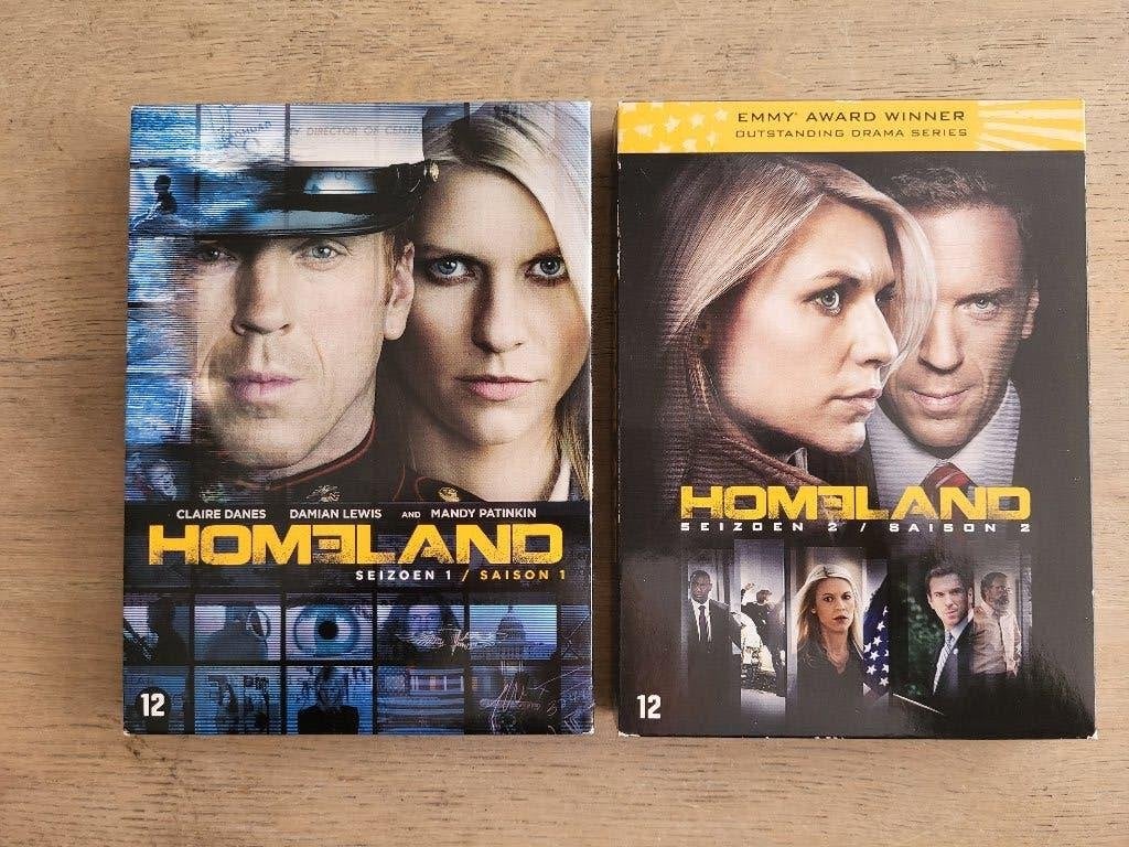 Homeland Seizoen 1 & 2 DVD Boxset, Cd's en Dvd's, Dvd's | Tv en Series, Vanaf 16 jaar, Nederlands, Ophalen of Verzenden, Zo goed als nieuw