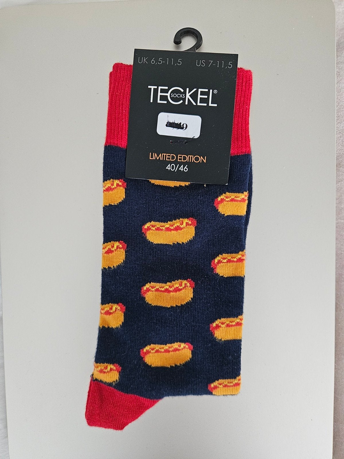 Nieuwe Teckel Sokken - Limited Edition Hotdog Design, Overige kleuren, Teckel, Ophalen of Verzenden, Nieuw