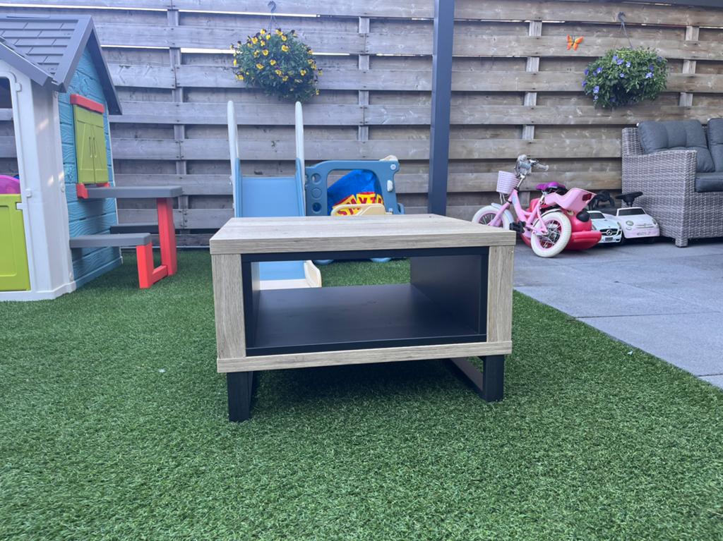 Salontafel, zo goed als nieuw, Huis en Inrichting, Tafels | Salontafels, Ophalen, 100 tot 150 cm, 50 tot 100 cm, Zo goed als nieuw