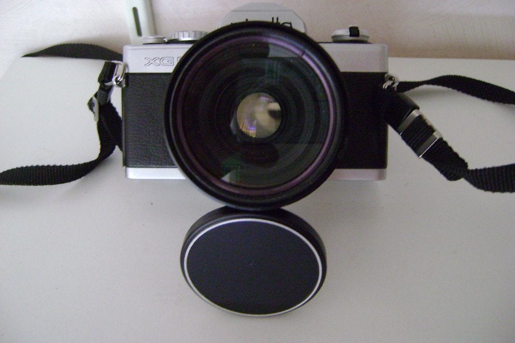 minolta xg 9, Ophalen of Verzenden, Gebruikt, Spiegelreflex, Minolta