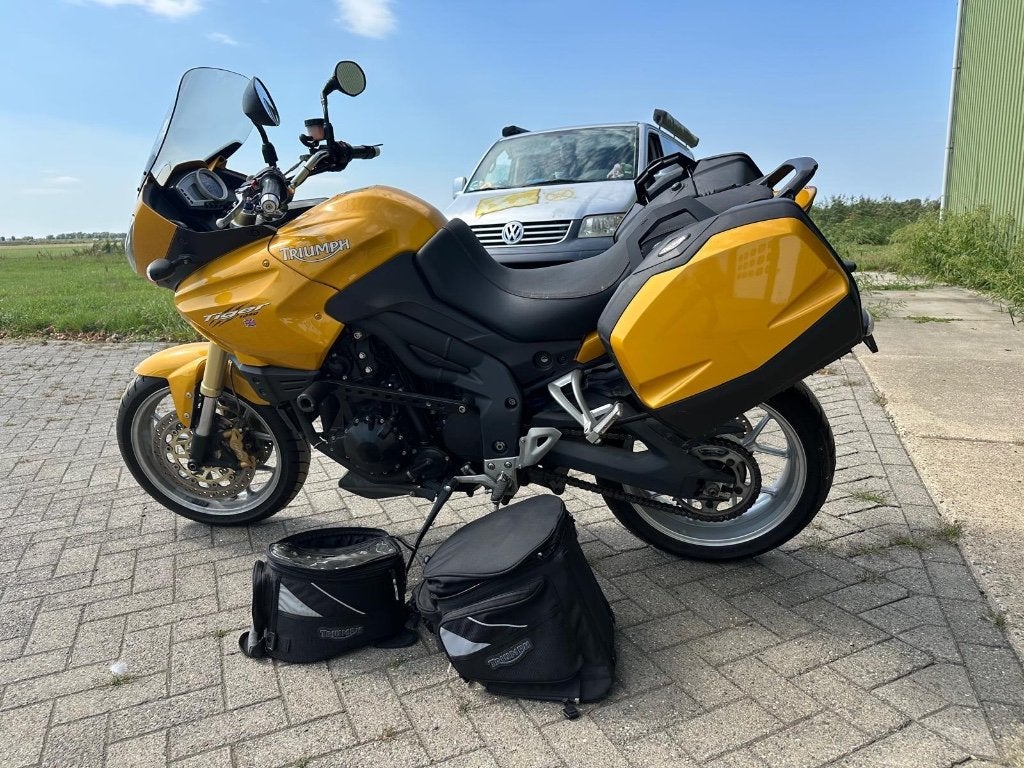 Triumph Tiger 1050 Yellow, Ophalen, Gebruikt