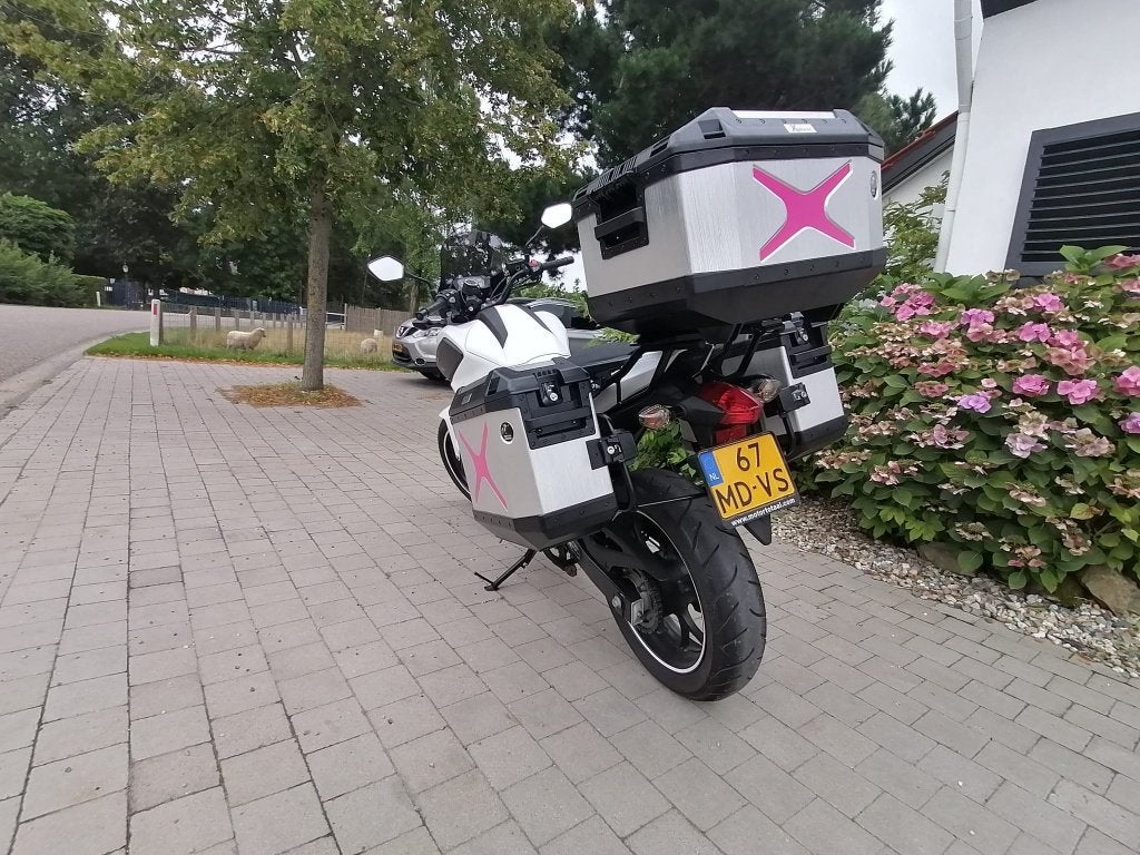 Kofferset Hepco & Becker Xplorer 45 incl. Honda NC750X DCT, Ophalen, Gebruikt