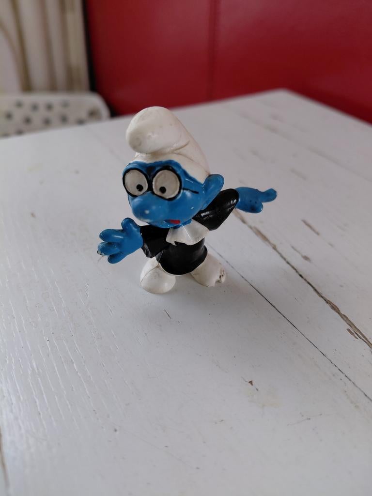 Brilsmurf figuurtje, Ophalen of Verzenden