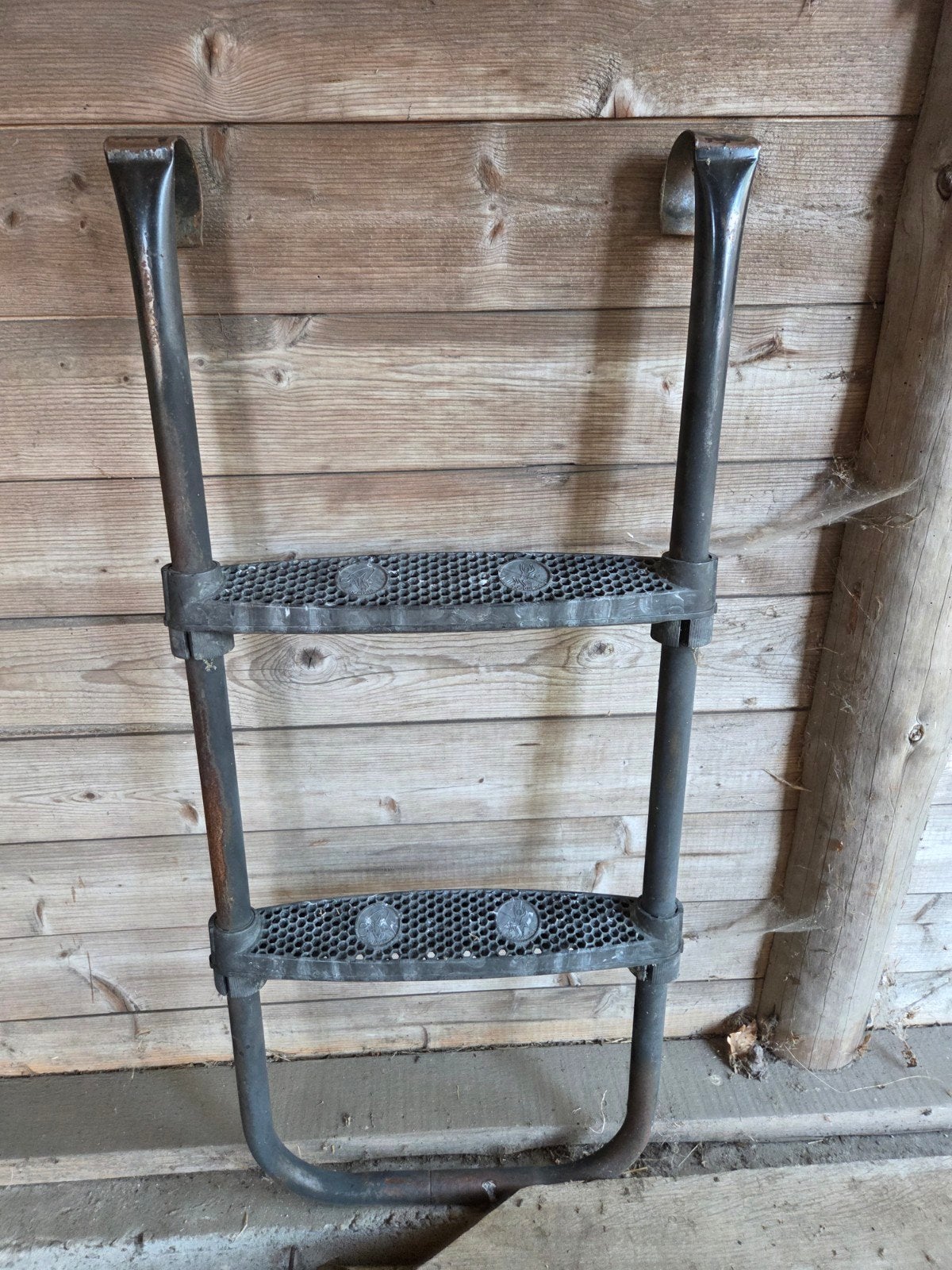 zwembad trap, Ophalen, Gebruikt, Ladder