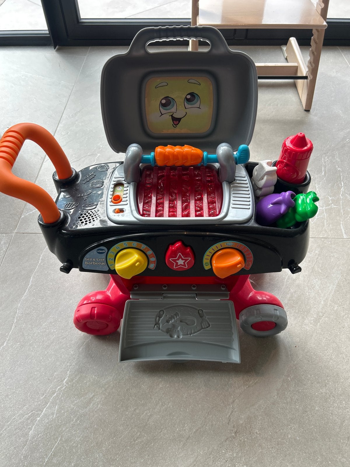 VTech Grill & Leer Barbecue Speelgoed, Ophalen, Zo goed als nieuw, Jongen of Meisje