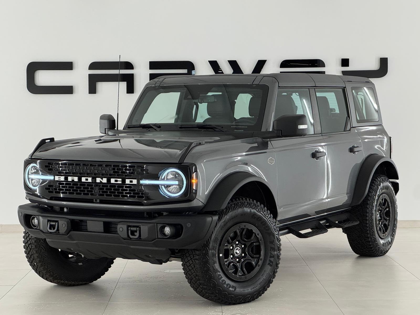 Ford Bronco 2.7 V6 EcoBoost Wildtrak (bj 2024), Auto's, Automaat, Gebruikt, Zwart, Automatische klimaatregeling