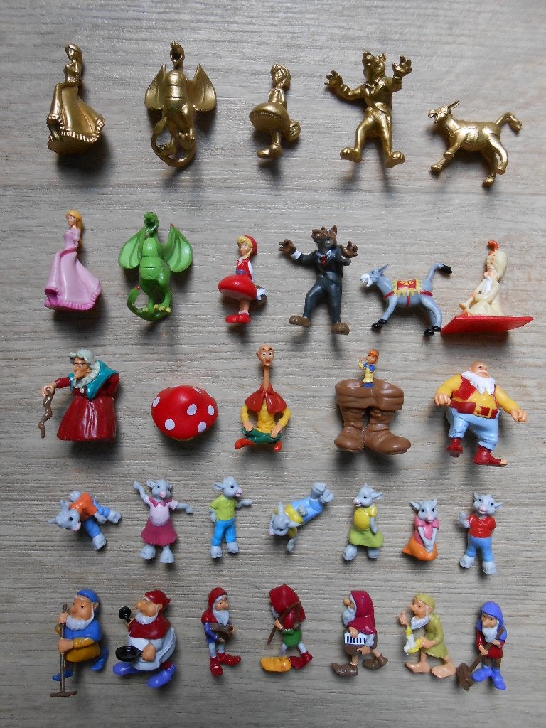 Efteling sprookjesboom figuurtjes (Emte) (0,50/0,75 per stuk, Ophalen of Verzenden, Zo goed als nieuw