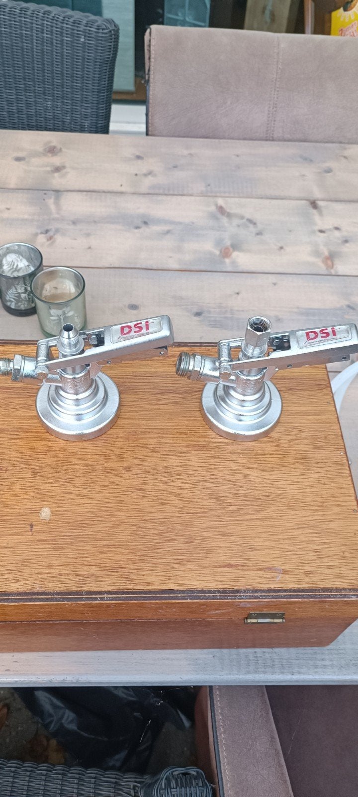 fust koppeling, Ophalen of Verzenden, Zo goed als nieuw, Glas of Glazen, Overige merken