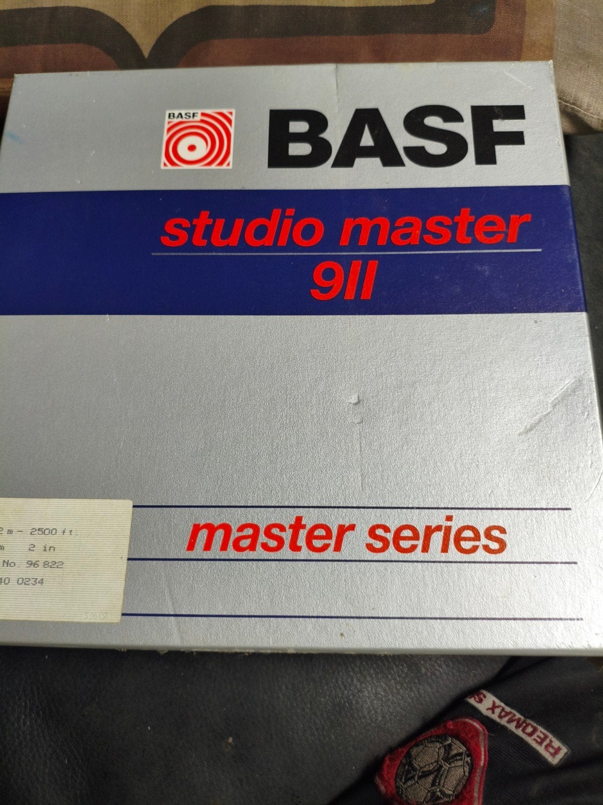 BASF Studio Master 911 Master Series Band met opnames, Ophalen, Onderdeel, Met banden