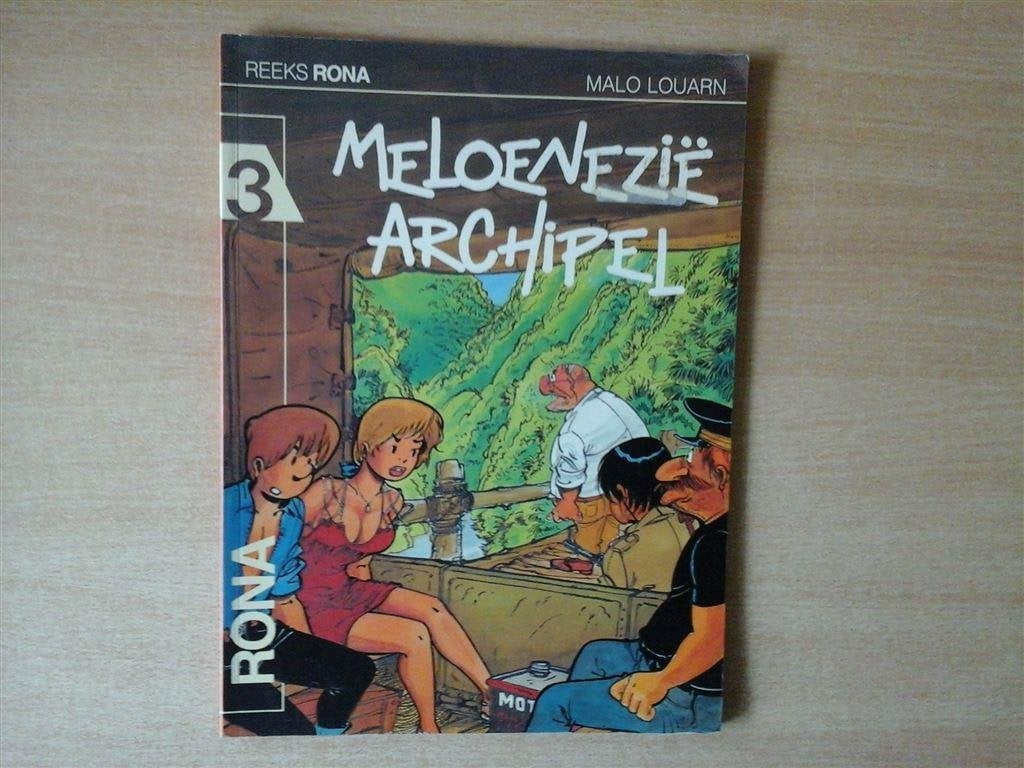 ns2-reeks rona-deel 3-meloenezie archipel-uitstekende staat, Eén stripboek, Ophalen of Verzenden, Zo goed als nieuw