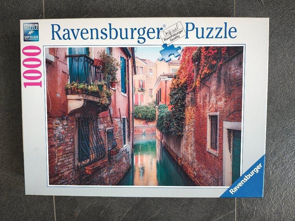 Ravensburger puzzel Herfst in Venetië (1000), Ophalen, 500 t/m 1500 stukjes, Zo goed als nieuw, Legpuzzel