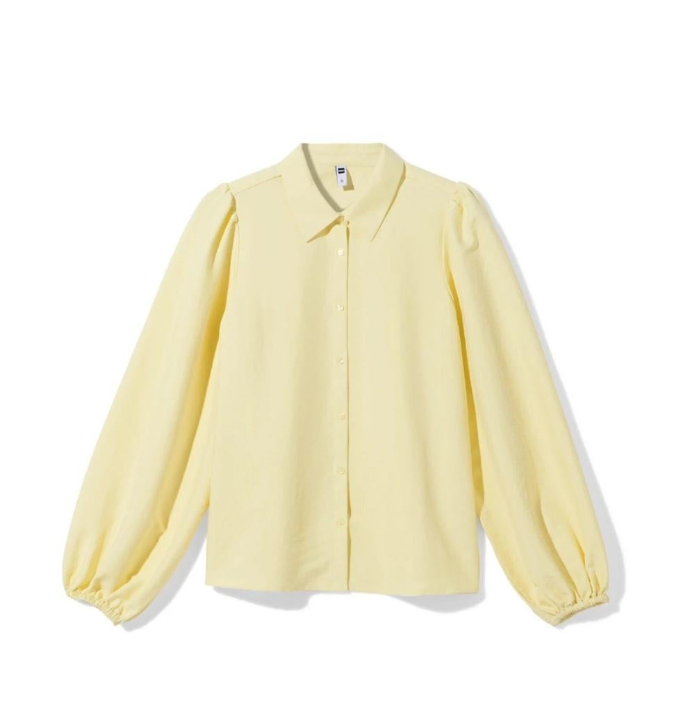 Hema damesblouse Day geel maat L, Kleding | Dames, Geel, Maat 42/44 (L), Ophalen of Verzenden, Zo goed als nieuw