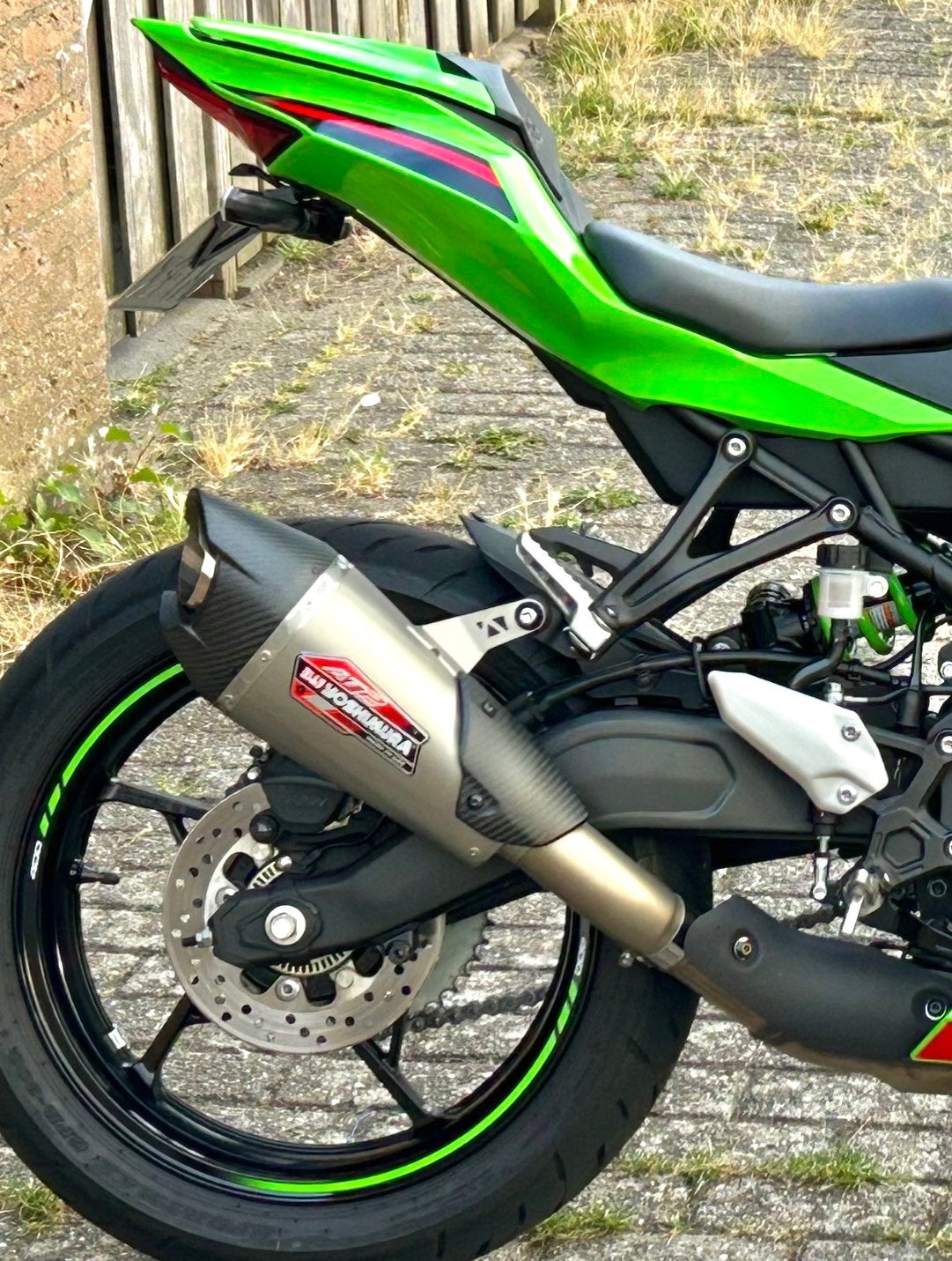 ZX4RR Yoshimura AT2 uitlaat (slip-on) incl. Db-killer, Motoren, Ophalen of Verzenden