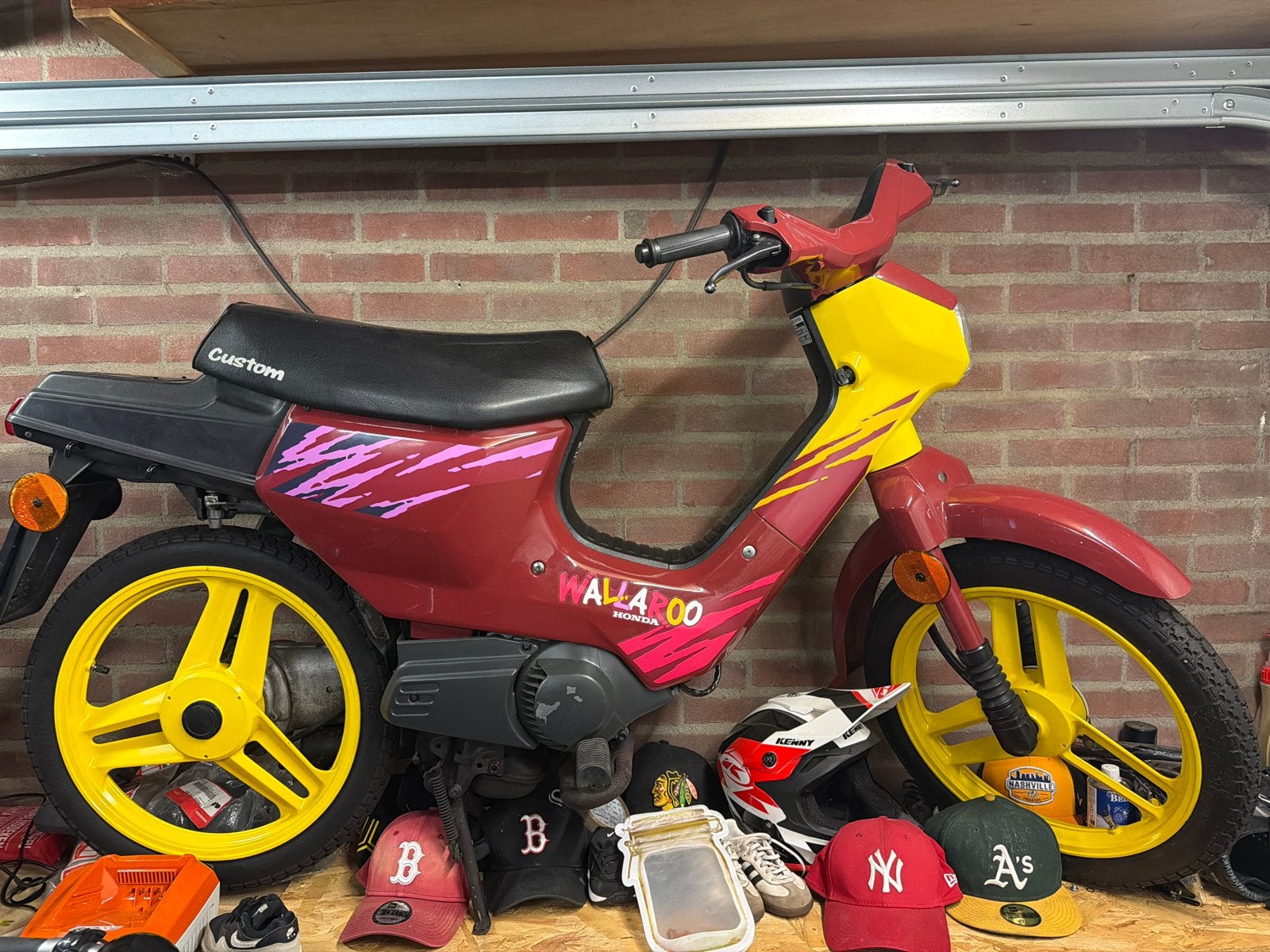 Honda Wallaroo - Custom en Origineel - Perfecte Staat, Fietsen en Brommers, Brommers | Honda, Verzenden, Gebruikt, Maximaal 45 km/u