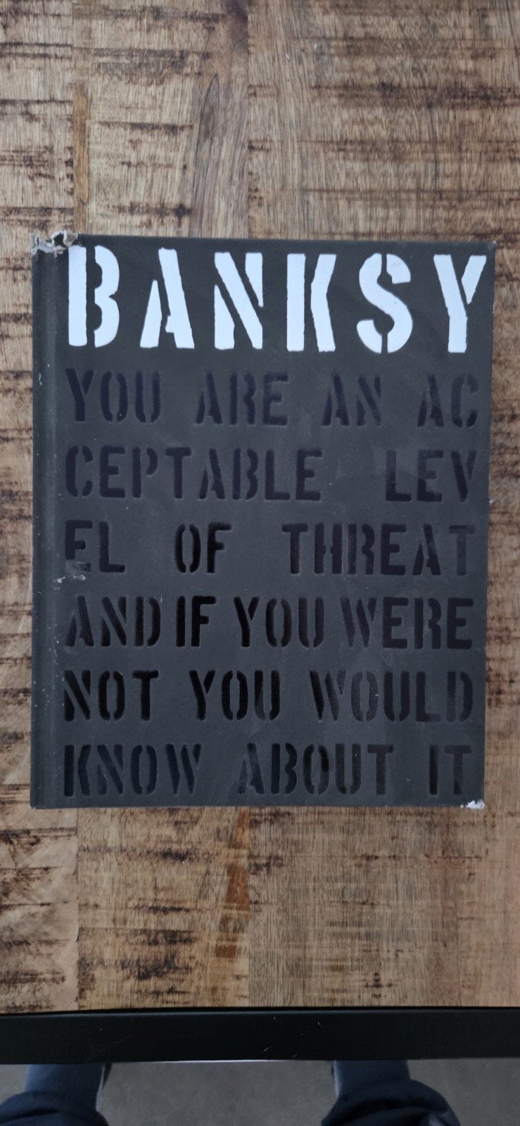 BANKSY – You Are an Acceptable Level of Threat, Ophalen of Verzenden, Patrick Potter
