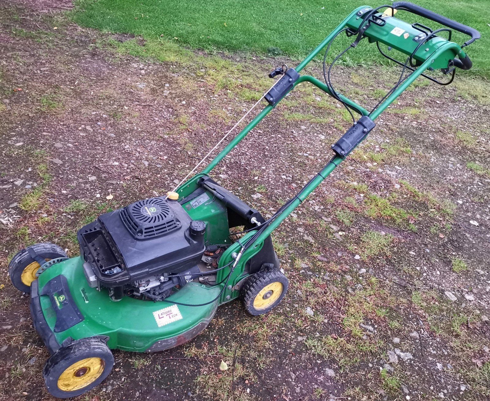 John Deere (Sabo) Pro maaier met wat sleutelwerk, Ophalen, Cirkelmaaier, Gebruikt, John Deere Sabo
