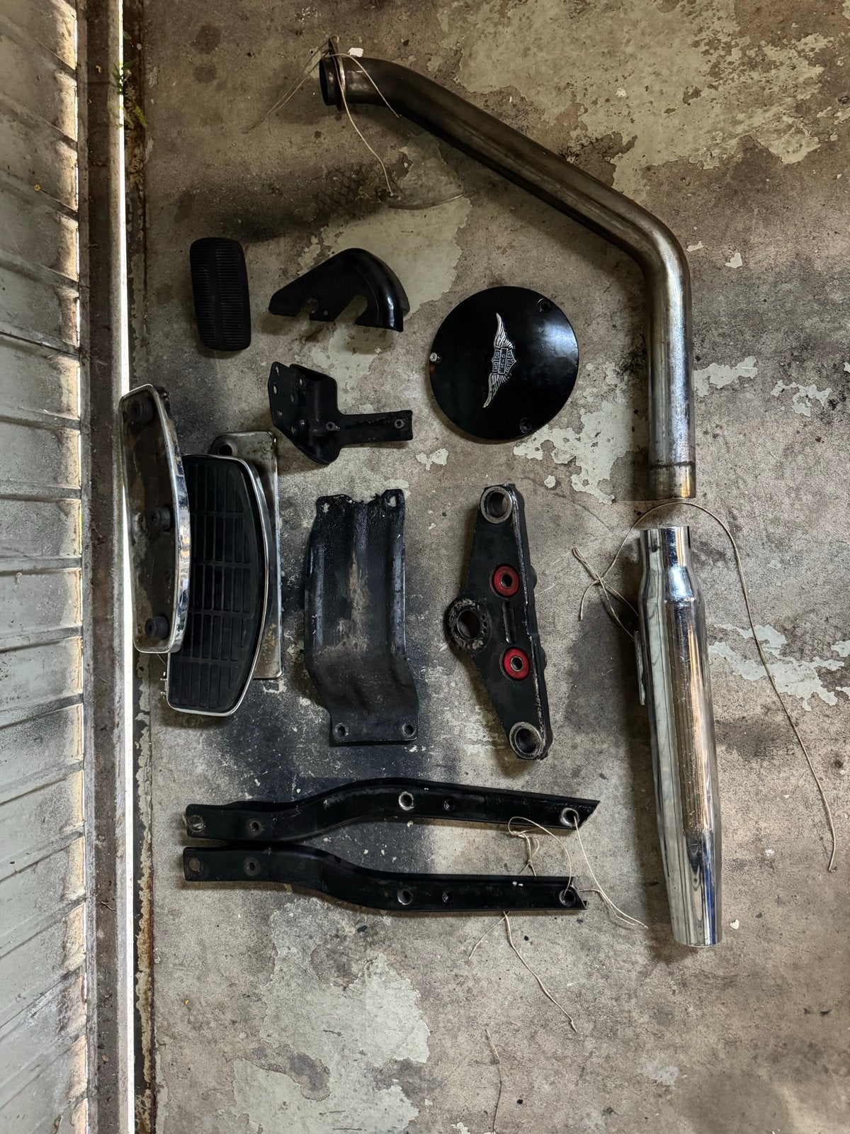 Sportster en Shovelhead onderdelen + Sportster frame met ken, Motoren, Onderdelen | Harley-Davidson, Ophalen of Verzenden, Gebruikt