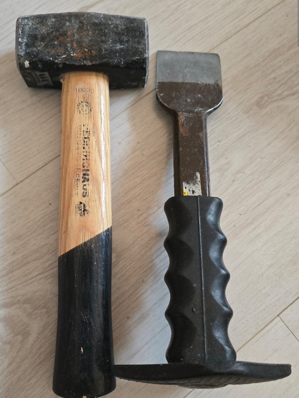 Sloopbeitel-beitels-moker-ijzerzaag etc gereedschap, Ophalen, Gebruikt