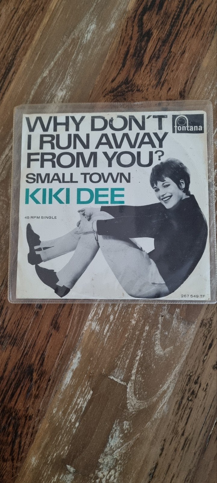 KIKI DEE Why don't i run away  from you zeer zeldzaam, Ophalen of Verzenden, Gebruikt, 12 inch, Levenslied of Smartlap